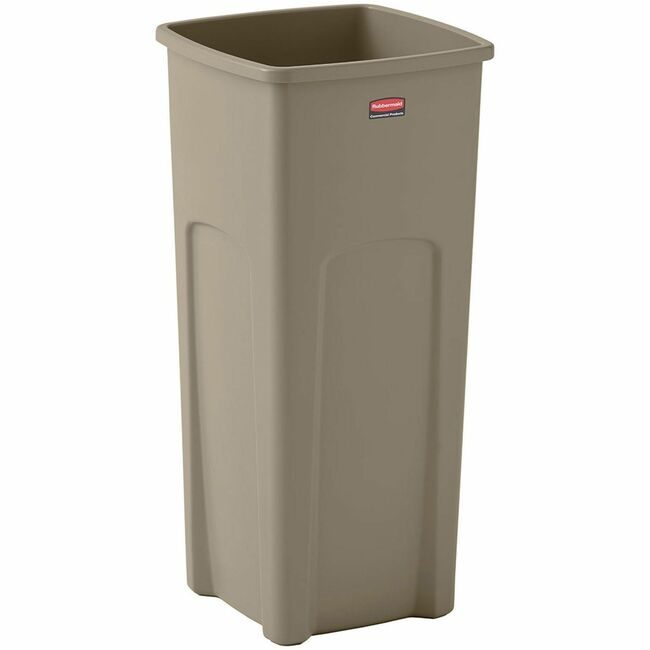 Rubbermaid Commercial Products Wastebasket Sqr 23GAL RCP356988BG