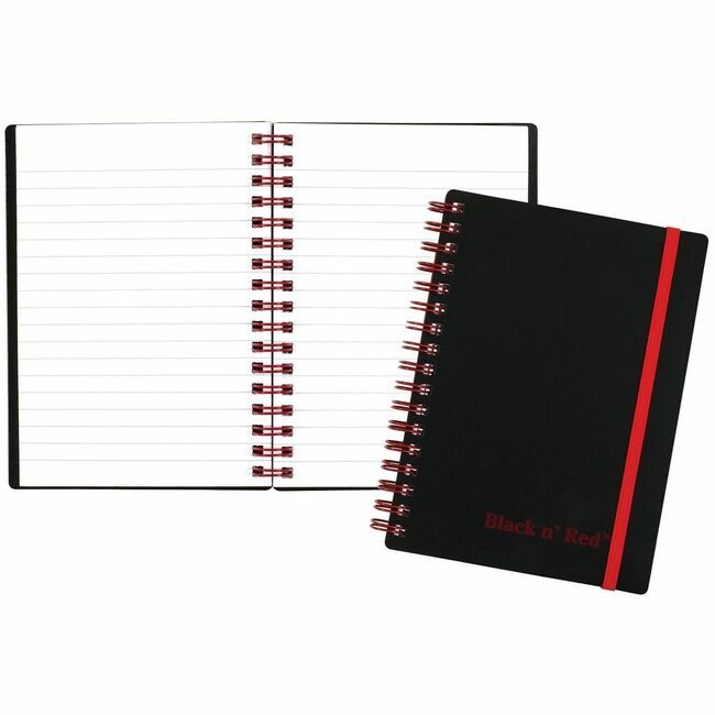 John Dickinson / JD notebooks Notebook Wirebnd 6X3.6 Bkrd JDKF67010
