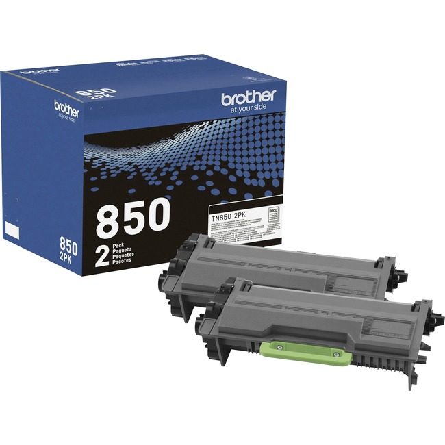 Brother International Crtdg TN850 Black 2 Pack BRTTN8502PK