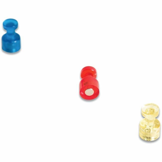 U Brands Pins Push Asstd 6 Pack UBRIM356601