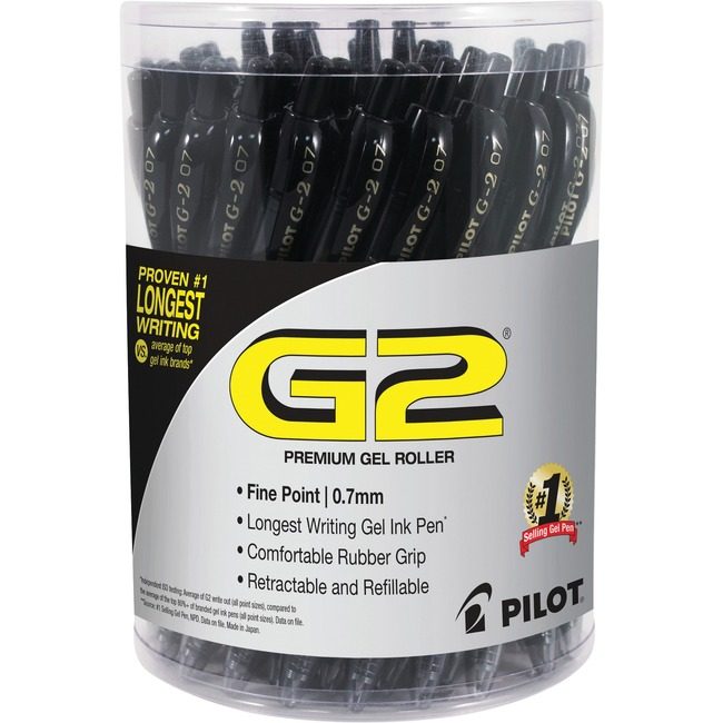 Pilot Corporation of America Pen Gel G2 Fn Black 36PC PIL84065