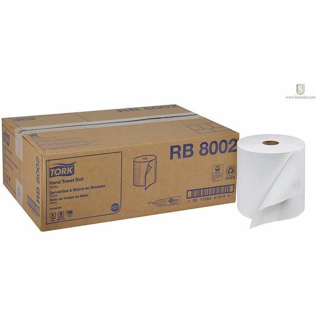 Essity Tork Towel Roll Univ 800WHITE TRKRB8002