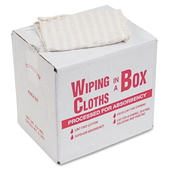 Office Snax Cloths WIPING5LB BOX OFX00069