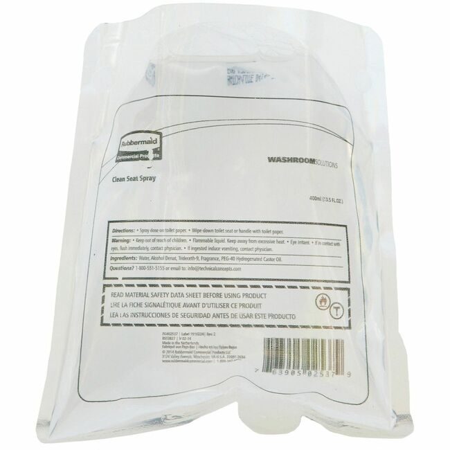 Rubbermaid Commercial Products Refill Clean Seat Spray 12 RCP402537