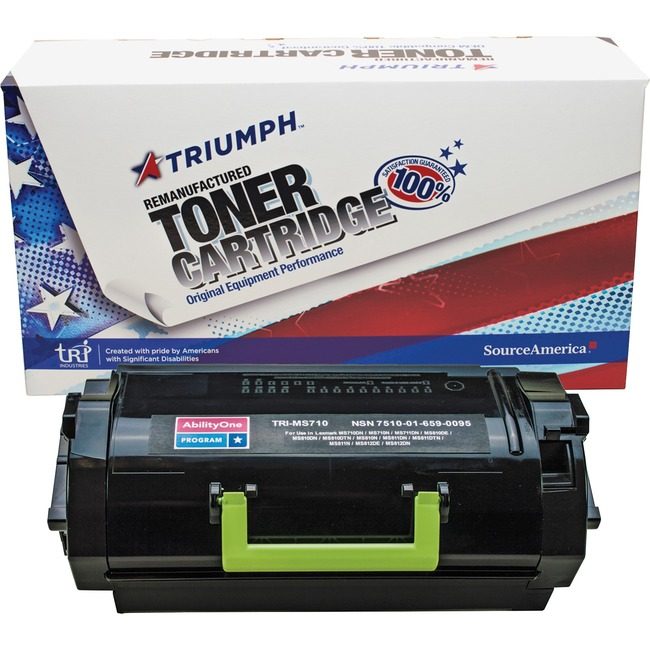 Varies / verify SKU SKU-LEVEL VERIFICATION REQUIRED Toner Reman Lexmark MS710 NSN6590095