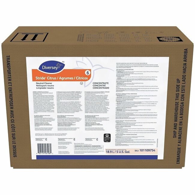 Diversey Cleaner Citrus Neut 5GAL DVO101109754