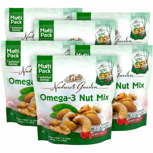 Varies / verify SKU SKU-LEVEL VERIFICATION REQUIRED Food Omega Nut Mix 42 Count GRR29400007