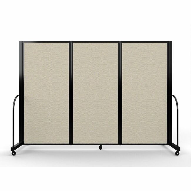Screenflex Divider 6HX87"W Sd Bkfr SCXFSH603BSND