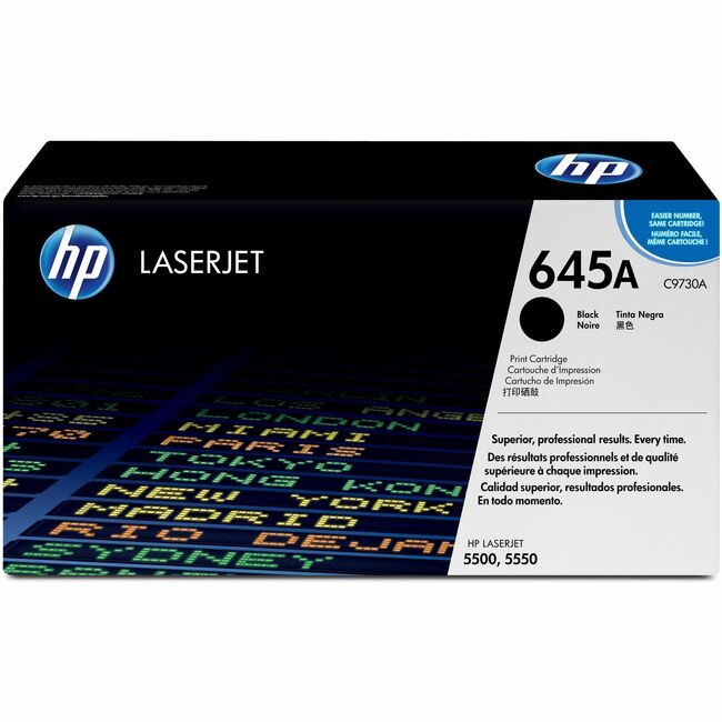 HP Inc. / Hewlett-Packard Crtdg CLJ 5500/5550 Black HEWC9730A