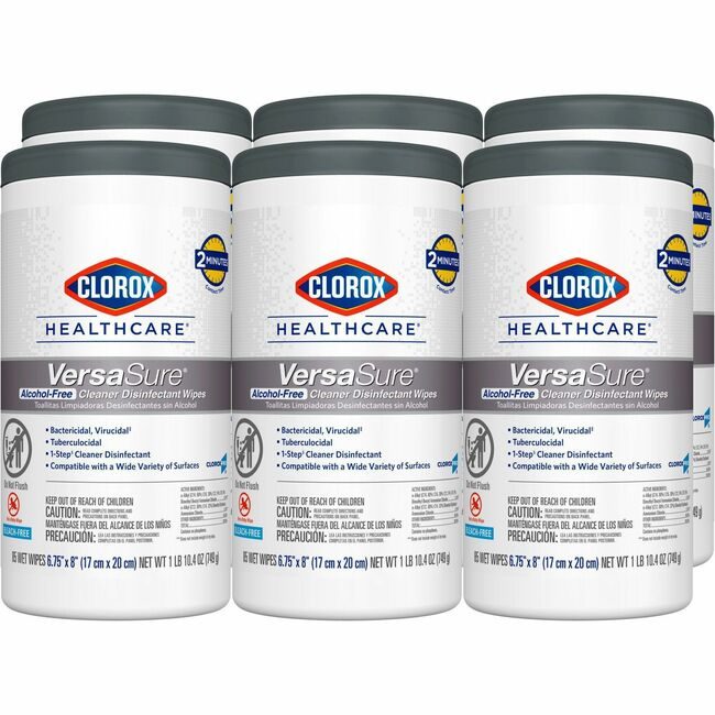 CloroxPro / Clorox The Clorox Company CloroxPro / Wipe Dsnfct Alc Free CLO31757CT