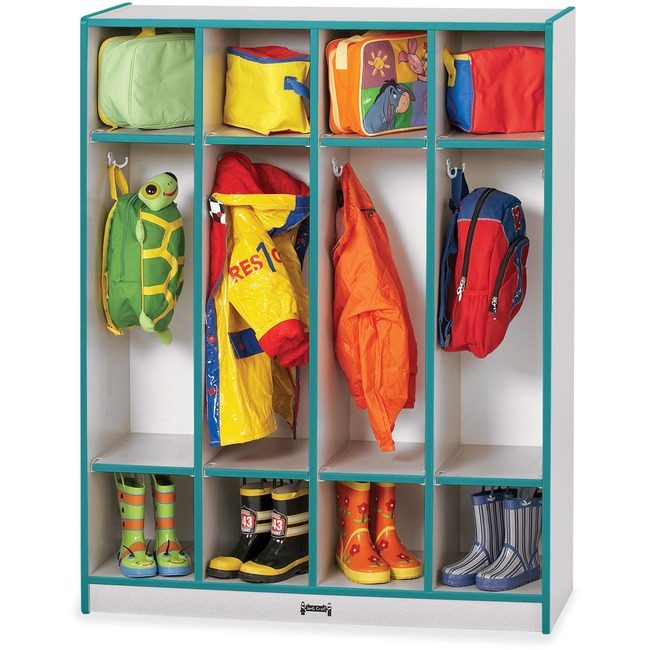 Jonti-Craft, Inc. Locker Coat 4 SECTION Tl JNT0268JCWW005
