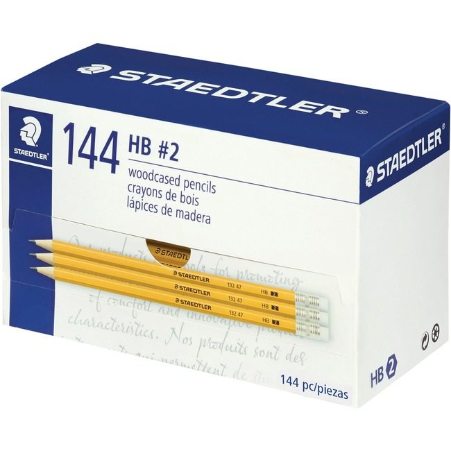 Staedtler Pencil Preshrpnd #2HB 144 Count STD13247C144ATH