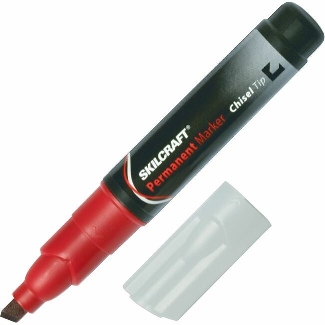 Varies / verify SKU SKU-LEVEL VERIFICATION REQUIRED Marker Perm Tube Chisel Red NSN9731062