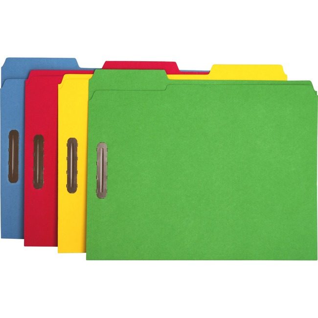 Business Source Folder File Fastenr Letter Assorted BSN17571
