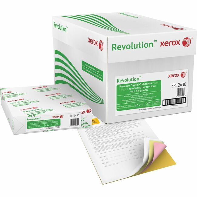 Xerox Corporation Paper Dig Carbonless 4-PART XER3R12430