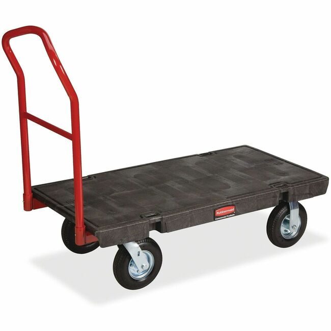 Rubbermaid Commercial Products Platform Truck Hd 24X48 RCP443600BLA
