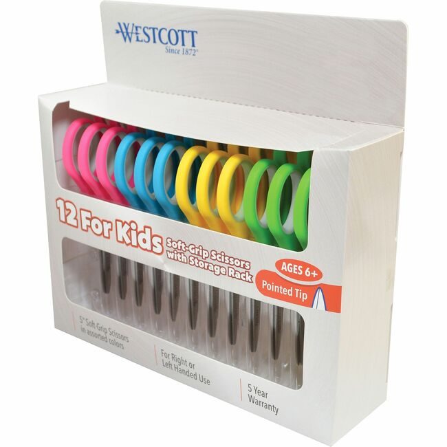 Westcott / Acme United Acme United Corporation Westcott / Scissors Kids Sft Pntd 12 Pack ACM15972