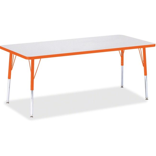 Jonti-Craft, Inc. Table Rectangle 30X72 Gy/Oe JNT6413JCE114