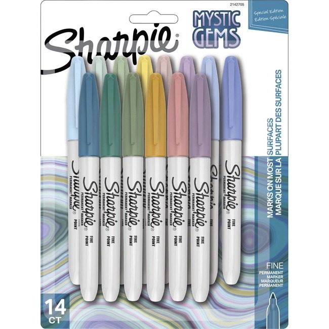 Sharpie / Expo / Prismacolor / Sanford Newell Brands / Sanford Sharpie / Expo / Prismacolor / Marker Shrpie Fine 14 Count Assorted SAN2142705