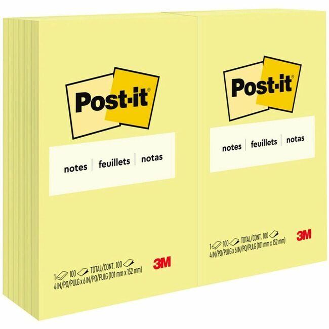3M Company Note Post-It 4X6 12 Pack Ca MMM659YW