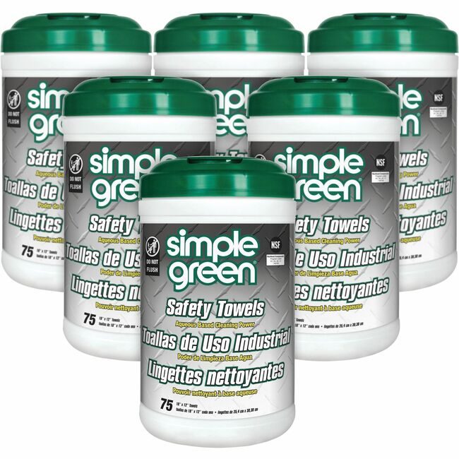 Sunshine Makers, Inc. Simple Green Towels Safety Multipurp We SMP13351CT