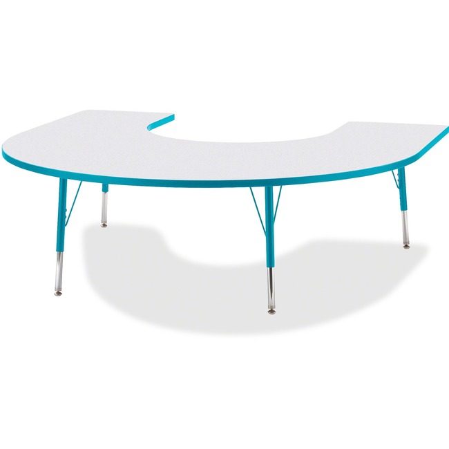 Jonti-Craft, Inc. Table Horseshoe 60X66 Gy/Tl JNT6445JCE005