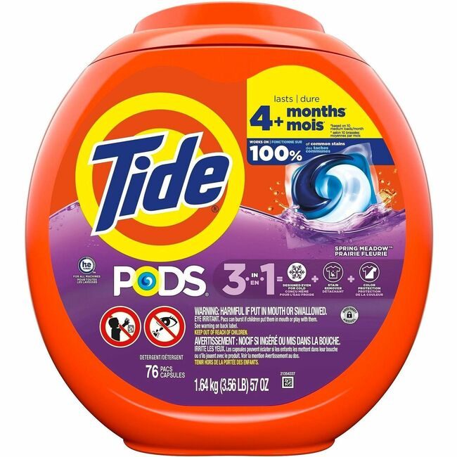 Procter & Gamble P&G Professional / product-specific brand Detergent Td S.Mdw 76POD PGC09166