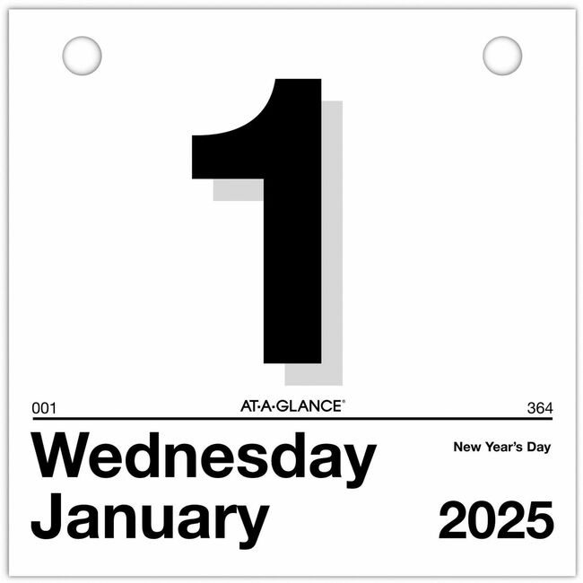 ACCO Brands AT-A-GLANCE Refill Calendr Today Is Medium AAGK1-50