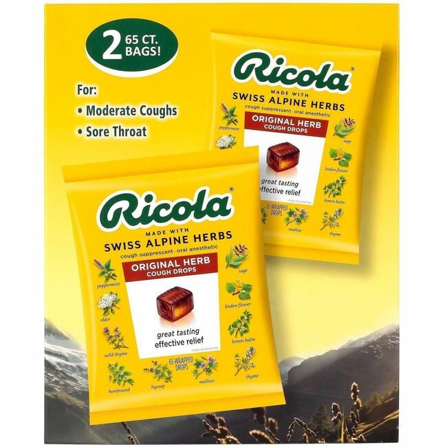 Varies / verify SKU SKU-LEVEL VERIFICATION REQUIRED Grocery Ricola 130 Count GRR22002532