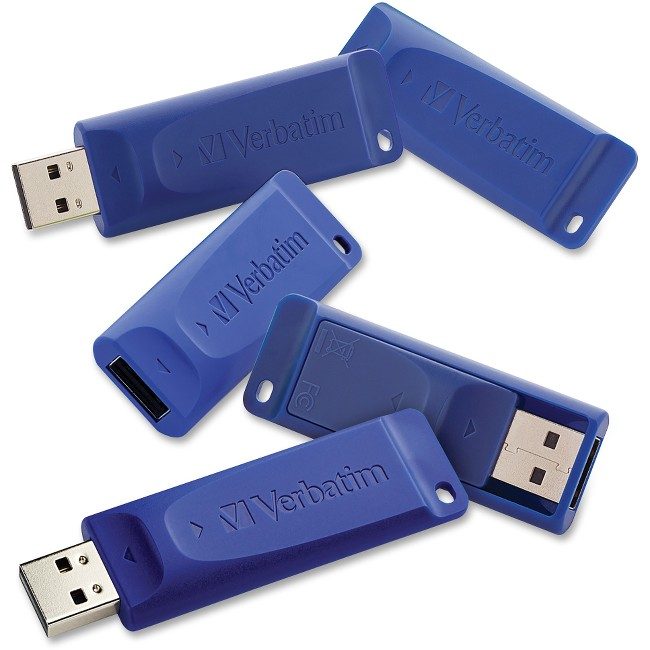 Verbatim Americas Drive USB Classic 8GB 5 Pack VER99121