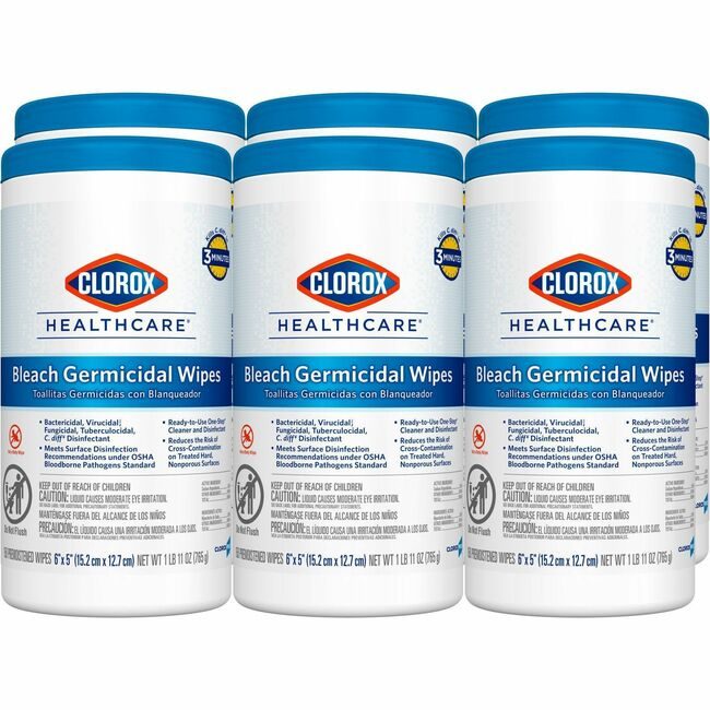 CloroxPro / Clorox The Clorox Company CloroxPro / Wipes Germicidal Small CLO30577BD