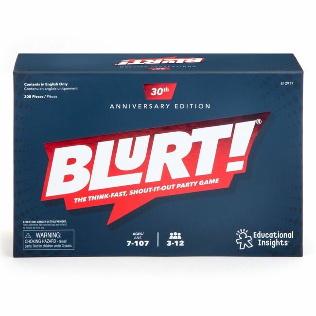 Educational Insights Game Blurt! Word Race EII2917