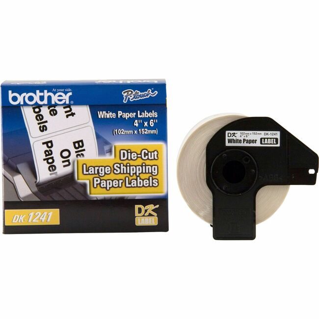 Brother International Labels QL1050 4"X6" 200 BRTDK1241