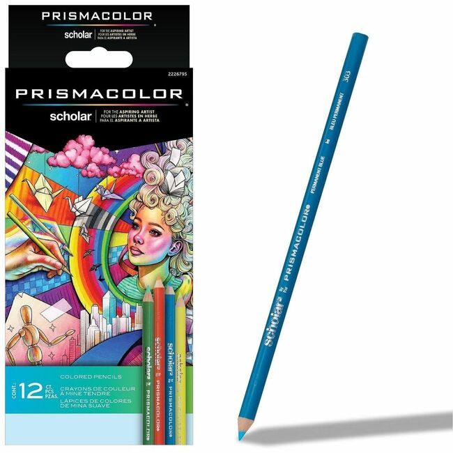 Sharpie / Expo / Prismacolor / Sanford Newell Brands / Sanford Sharpie / Expo / Prismacolor / Pencil Scholar Assorted 12 Count SAN2226795