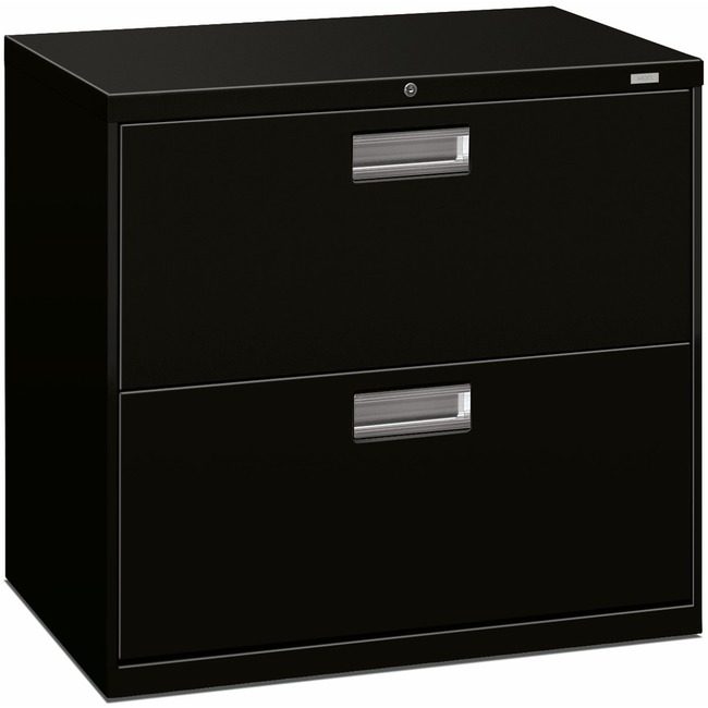 The HON Company File Lat 2DRW 30"-BLACK HON672L-P