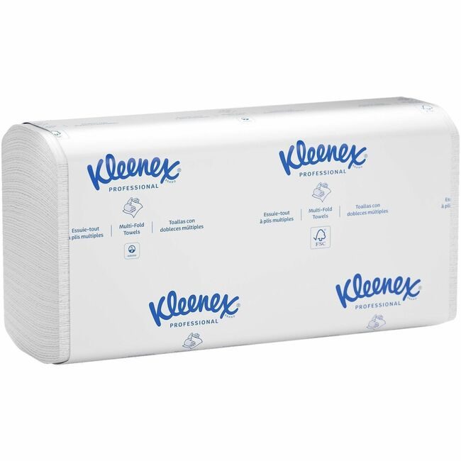 Kimberly-Clark Professional Kleenex / Scott / WypAll / Kimtech Towel Hand Sctfld 120SH White KCC13254