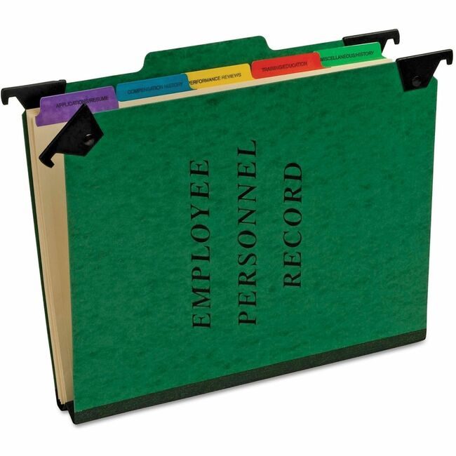 Pendaflex Folders Personnel Letter Green PFXSER2GR