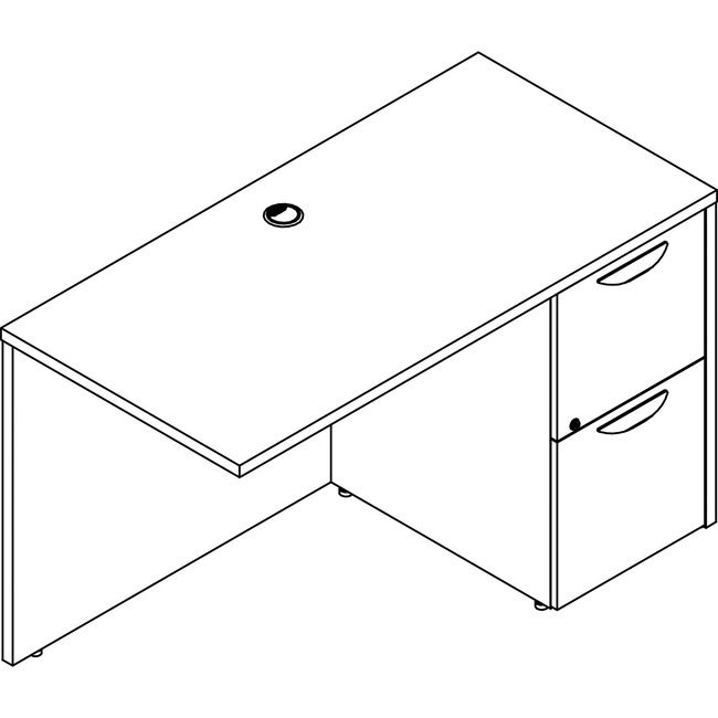 Lorell Return 24X48 Right Ge LLRPR2448RGE