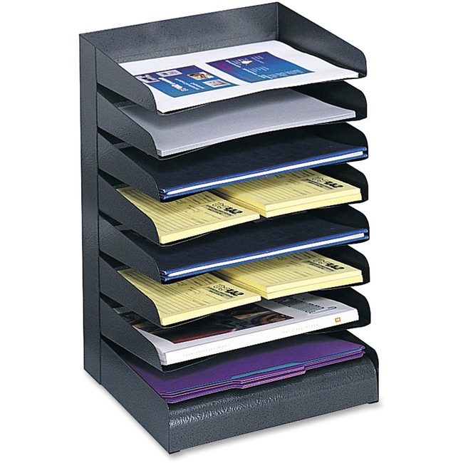 Safco Products Tray Letter 8-TIER SAF3129BL