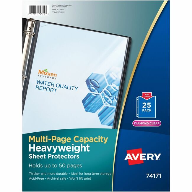 Avery Products Corporation Protector Sheet Hicap Hw Clear AVE74171