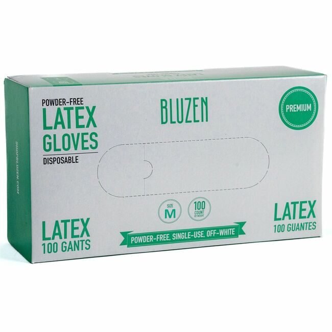 Remcoda LLC BluTable Gloves Lat Pf Medium RMLLAT101MCT