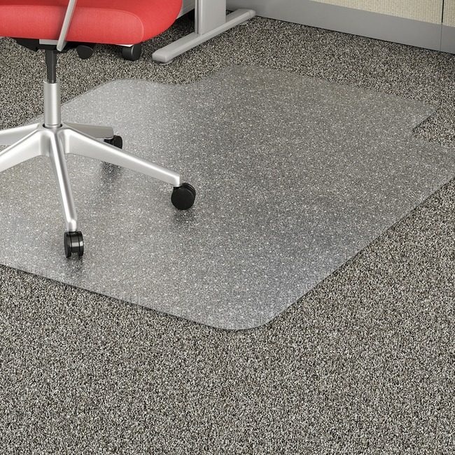 Lorell Chair Mat 36X48 W/Lip Grppr LLR02156