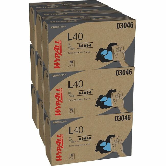 Kimberly-Clark Professional Kleenex / Scott / WypAll / Kimtech Wipers L40 Pop-Up KCC03046