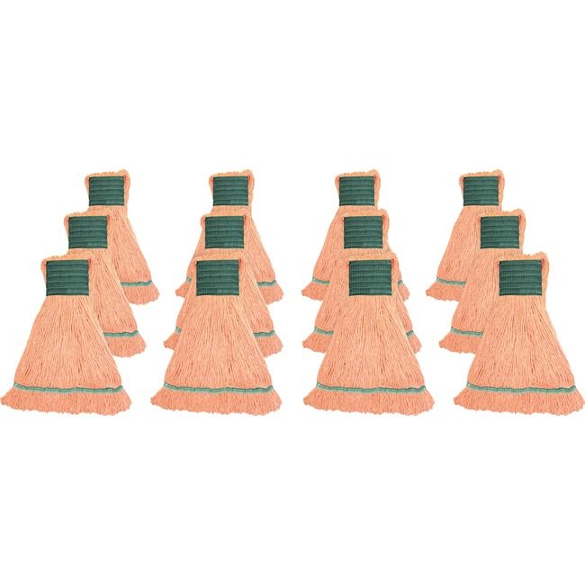 Genuine Joe Mop Medium Rayon Cotton Ornge GJOMOR5BCT
