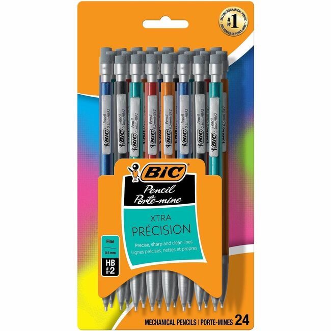 BIC Corporation Pencil Mech 24 Pack .5MM BICMPLMFP241