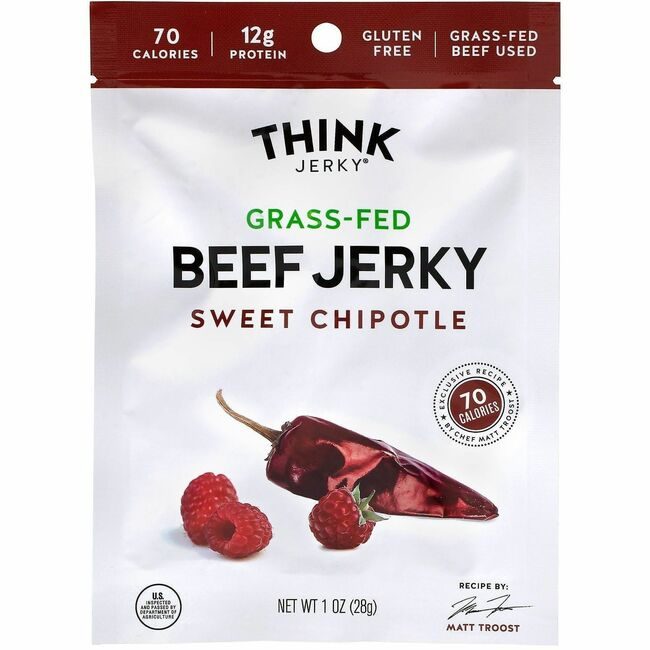 Varies / verify SKU SKU-LEVEL VERIFICATION REQUIRED Food Think Jerky Swt Chpotle J GRR22000985