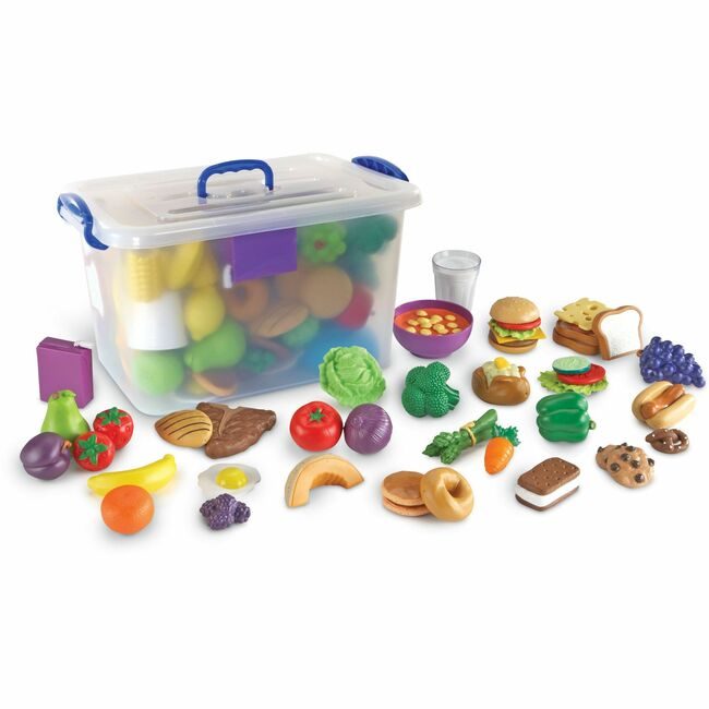 Learning Resources Set Food Classrm Play 100PC LRNLER9723