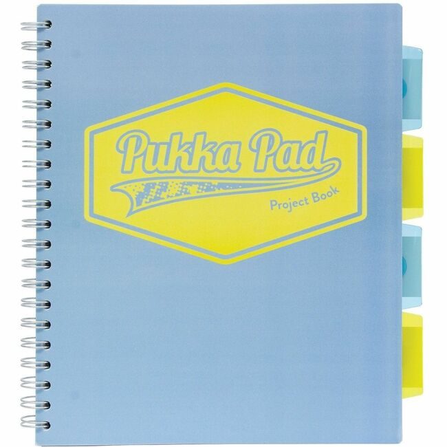 Pukka Pads Pad Notebk 5SUB 4TAB Assorted 3 Pack PKP8867PST