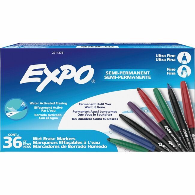 Sharpie / Expo / Prismacolor / Sanford Newell Brands / Sanford Sharpie / Expo / Prismacolor / Marker We Fn/Uf 36 Count SAN2211378