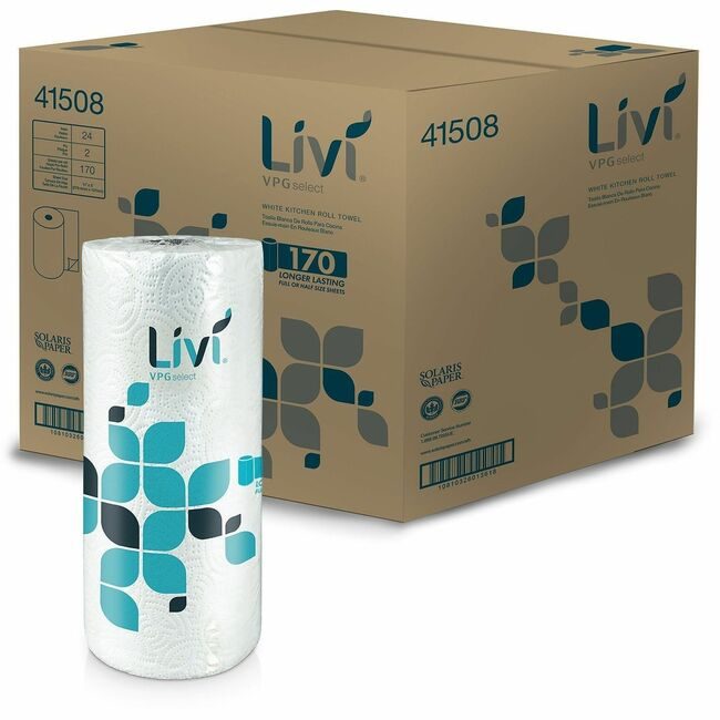 Solaris Paper Livi Towels Ppr Roll Krt 170S We SOL41508CT